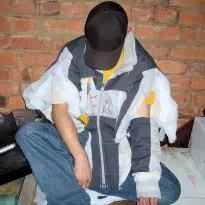 North Face jacket ripped from my body
